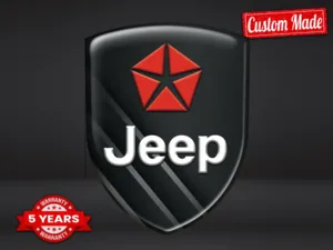 Jeep Personalized Logo Stickers Racing Universal High End